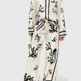 Nazaret Set Wide-Leg Printed Artistic