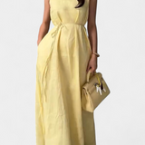 Rosetta Dress Soft Sleeveless with Tie Adjustable