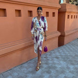 ValeriaTM | Dress Satinado Wrap