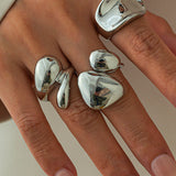Anillos Irregulares of Metal
