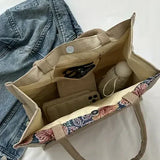 Taila Bolsa of Yute Printed Floral and Design Eco-Friendly