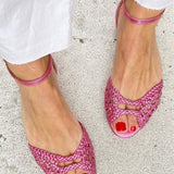 Soledad™ | sandals Doradas Trenzadas