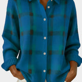 Mara | Cárdigan of punto a checks with feel soft