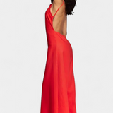 Belen Jumpsuit Halter Wide-Leg with Drape Radiante