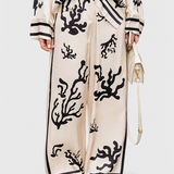 Nazaret Set Wide-Leg Printed Artistic