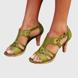 LourdesTM | Sandal Orthopedic with Straps and Heel Medio