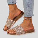 Yelina | sandals boho with perlas
