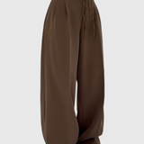 Sophie Wide-Leg Trousers with cordones