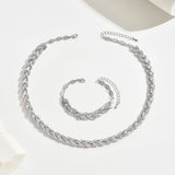 Claudine™ | Collar and Pulsera of cola of pez made a hand