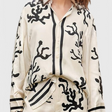 Nazaret Set Wide-Leg Printed Artistic
