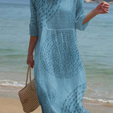 Women's Embroidered Casual Dress.