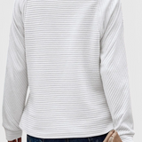 Helene | Jersey of V-Neck with Cremallera and Long-Sleeve