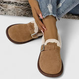 ValentynahTM | Sneakers for winter with Lining of Peluche and Buckle