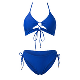 Casiana™ | Bikini with lazada frontal and Print animal print