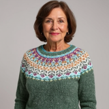 Abigail | Sweater of Knit vintage with isla