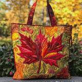 Teresa™ | Bolso Tote Artisan Printed Otoñal