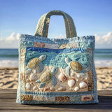 Concepción™ | Bolso Tote Artisan Printed of Tortugas Marinas