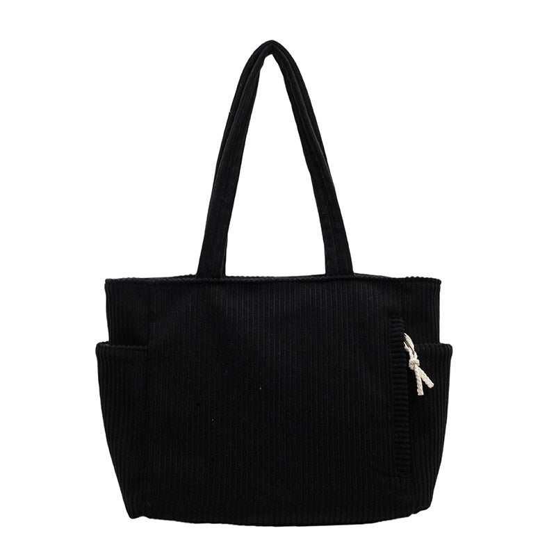 Tilda – Bolsa of hombro acanalada with detail of cordón