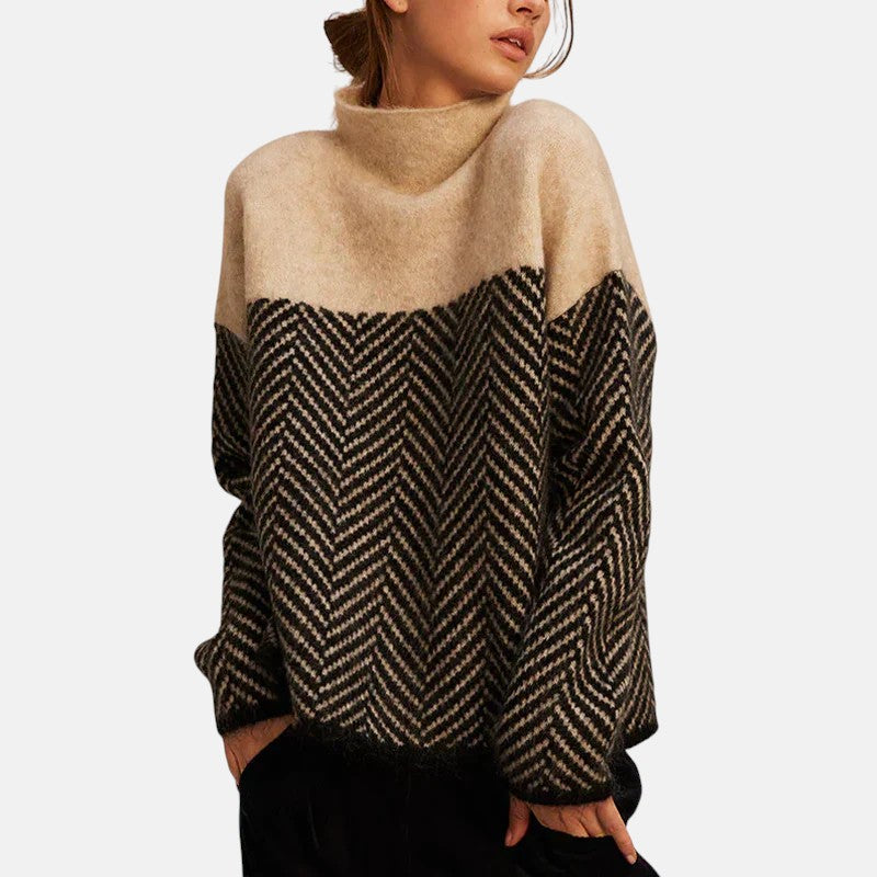 Norah | Jersey of cotton with High Neck