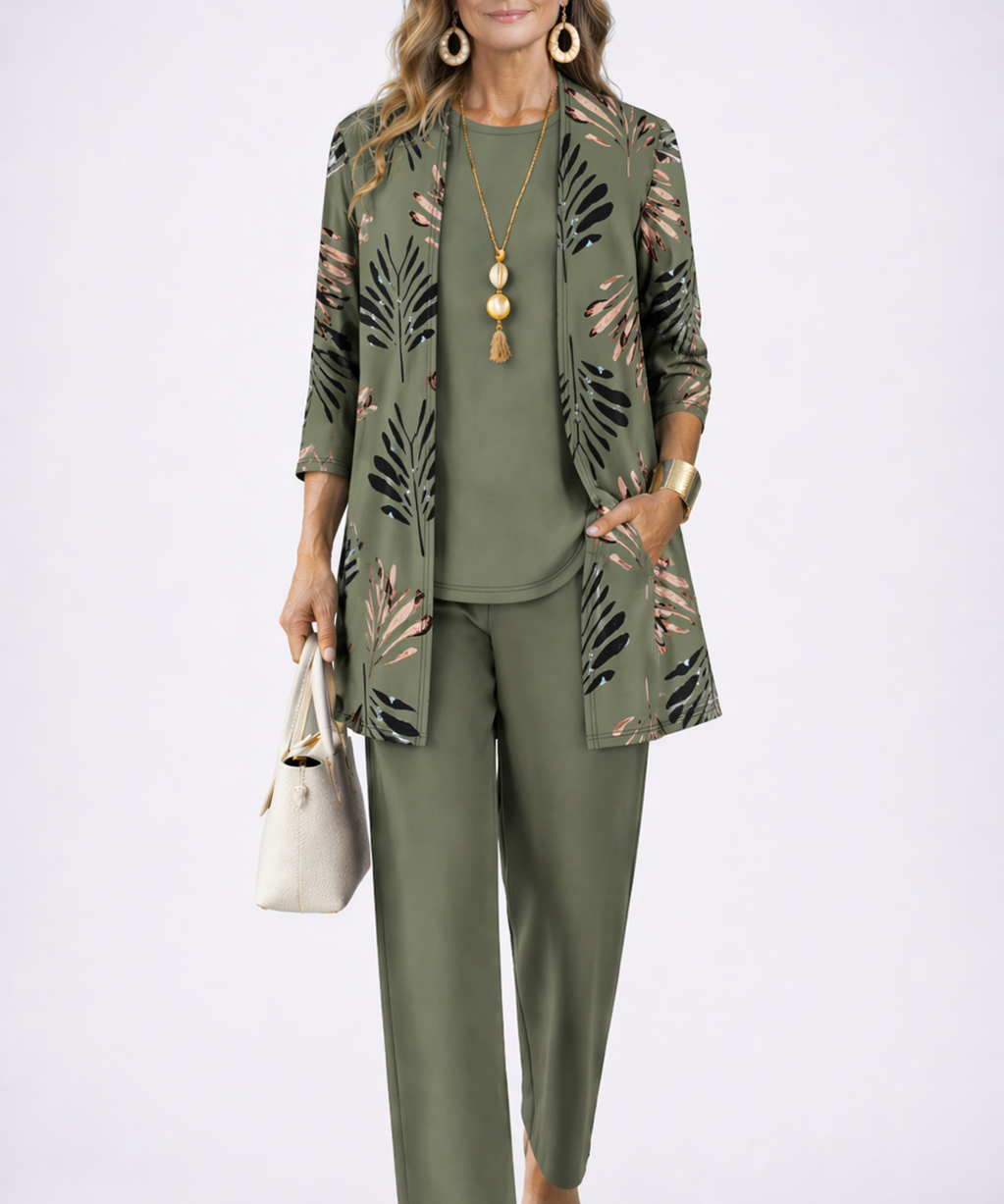 Ramona™ | Three-Piece Set Green