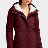 Anna™ | Jacket otoñal long of felpa