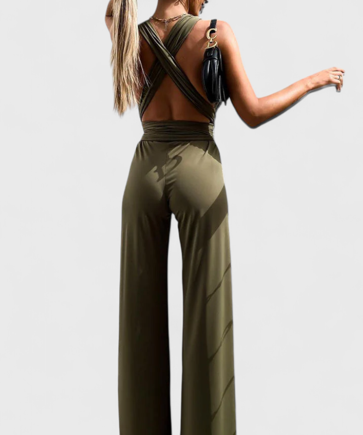Ivana Mono Wide-Leg with Espalda Cruzada