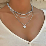 Collar plated in Gold and Silver