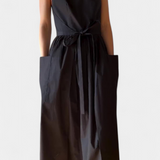 Dezi Dress Long Strapless with Cordones side panels Ajustables