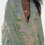 Amalia Set Shirt Print with Short Stretch