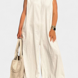 Airla Jumpsuit Oversize Sleeveless Wide-Leg