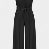 Patrizia Mono Palazzo Pleated with Neckline Halter