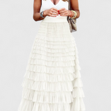 Capucine Skirt Long of Tul Vintage