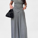 Ruslana Set Comfortable of two-piece with V-neckline Cruzado