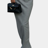 Sherrie Skirt of High-Rise with Slit Trasera