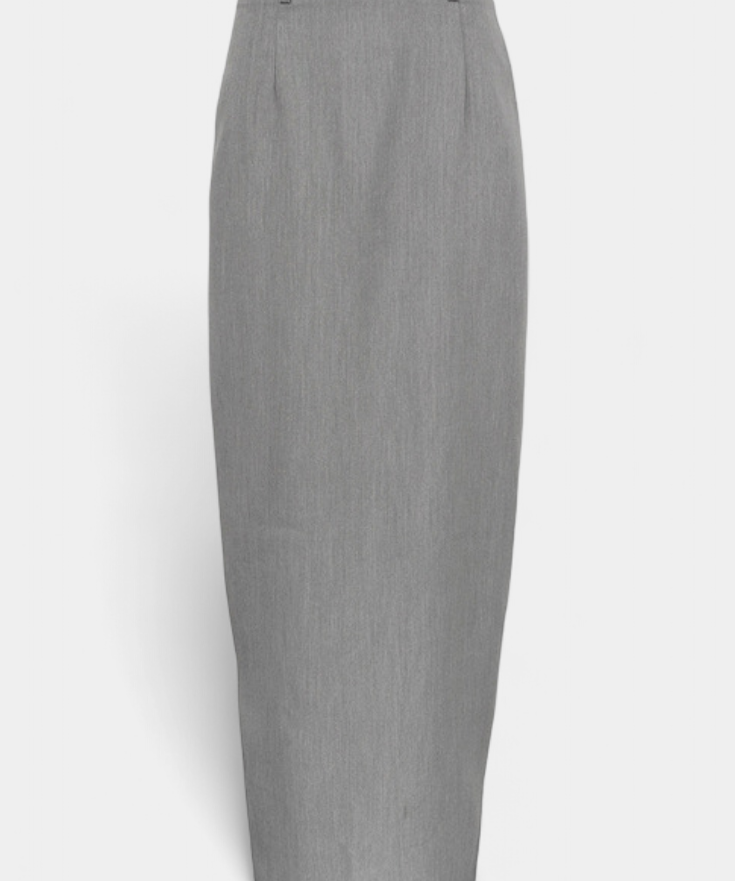 Sherrie Skirt of High-Rise with Slit Trasera