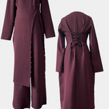Melissa Set Casual Soft with a Blouse with Buttons and Trousers Long