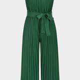 Patrizia Mono Palazzo Pleated with Neckline Halter