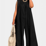 Airla Jumpsuit Oversize Sleeveless Wide-Leg