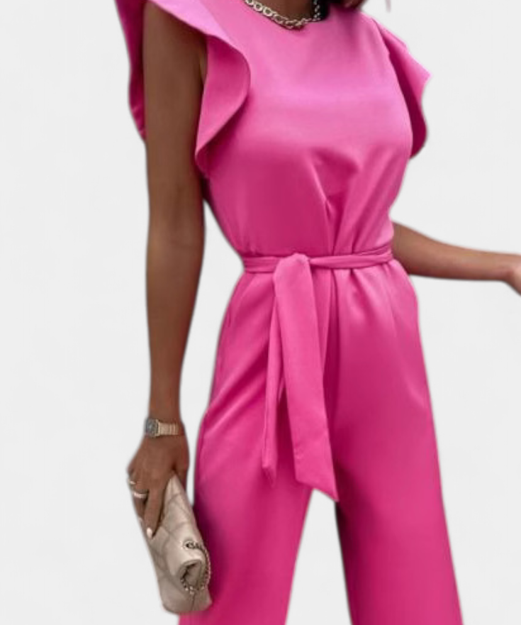 Shalonda Mono Elegant Sleeveless with Tie