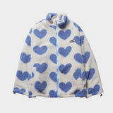 Dianne™ | Jacket reversible Printed of corazones and design comfortable