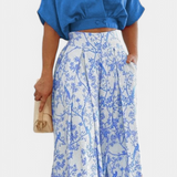 Olivia Boho Set of V-Neck and wide-leg