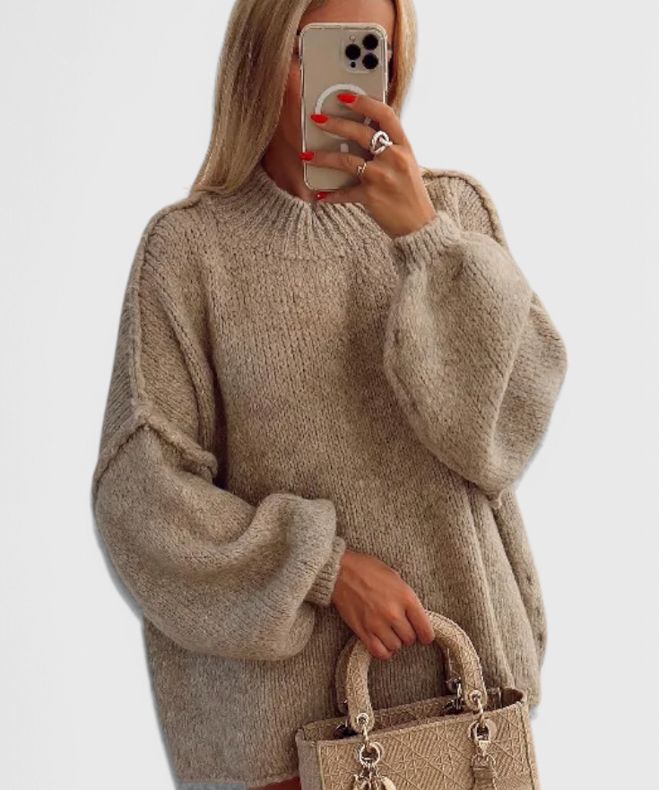 Cassia | Jersey of Punto Oversized with Sleeves Globo