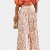 Olivia Boho Set of V-Neck and wide-leg