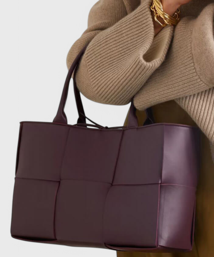 Bronte Bolso of Compras Woven