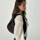 Sage Bolso of Hombro Mediano Fabric