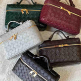 Milla Bolso Mini Woven with Accesorios Gold