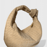 Lila Bolso Mediano Woven with Detail of Nudo