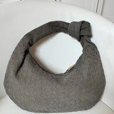 Lila Bolso Mediano Woven with Detail of Nudo