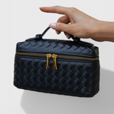 Milla Bolso Mini Woven with Accesorios Gold