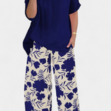 Aivy Set Floral of two-piece with Touch Relaxed